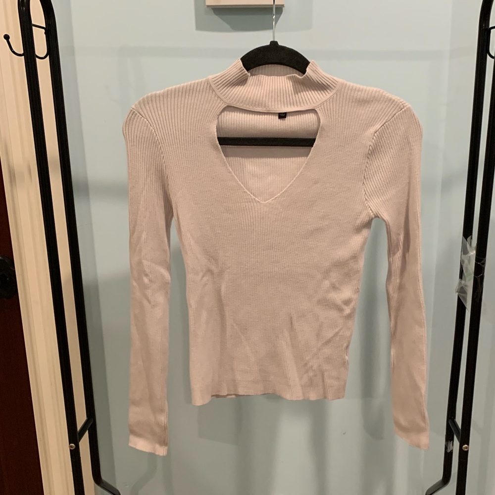 Keyhole sweater